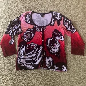 White House Black Market cardigan sweater - medium